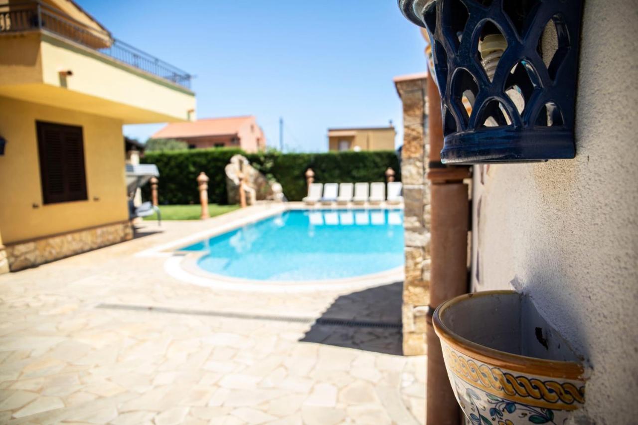 Dimora Fanale, Villa Esclusiva Con Piscina Privata - Fanale Rentals Altavilla Milicia Zewnętrze zdjęcie
